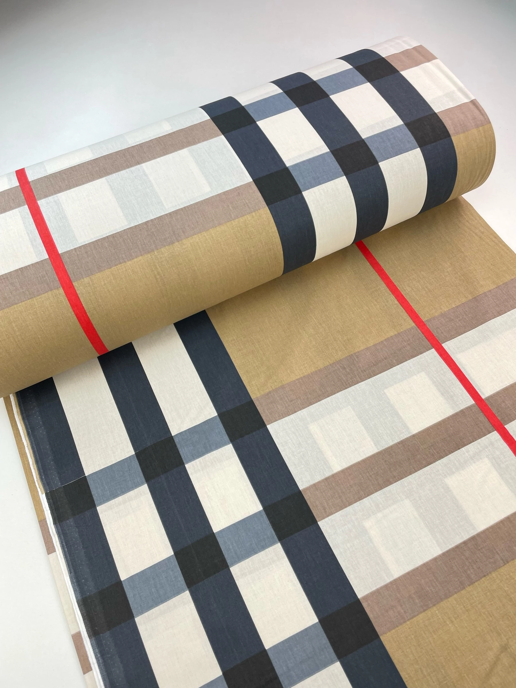 Camel Skót Kocka pamutvászon