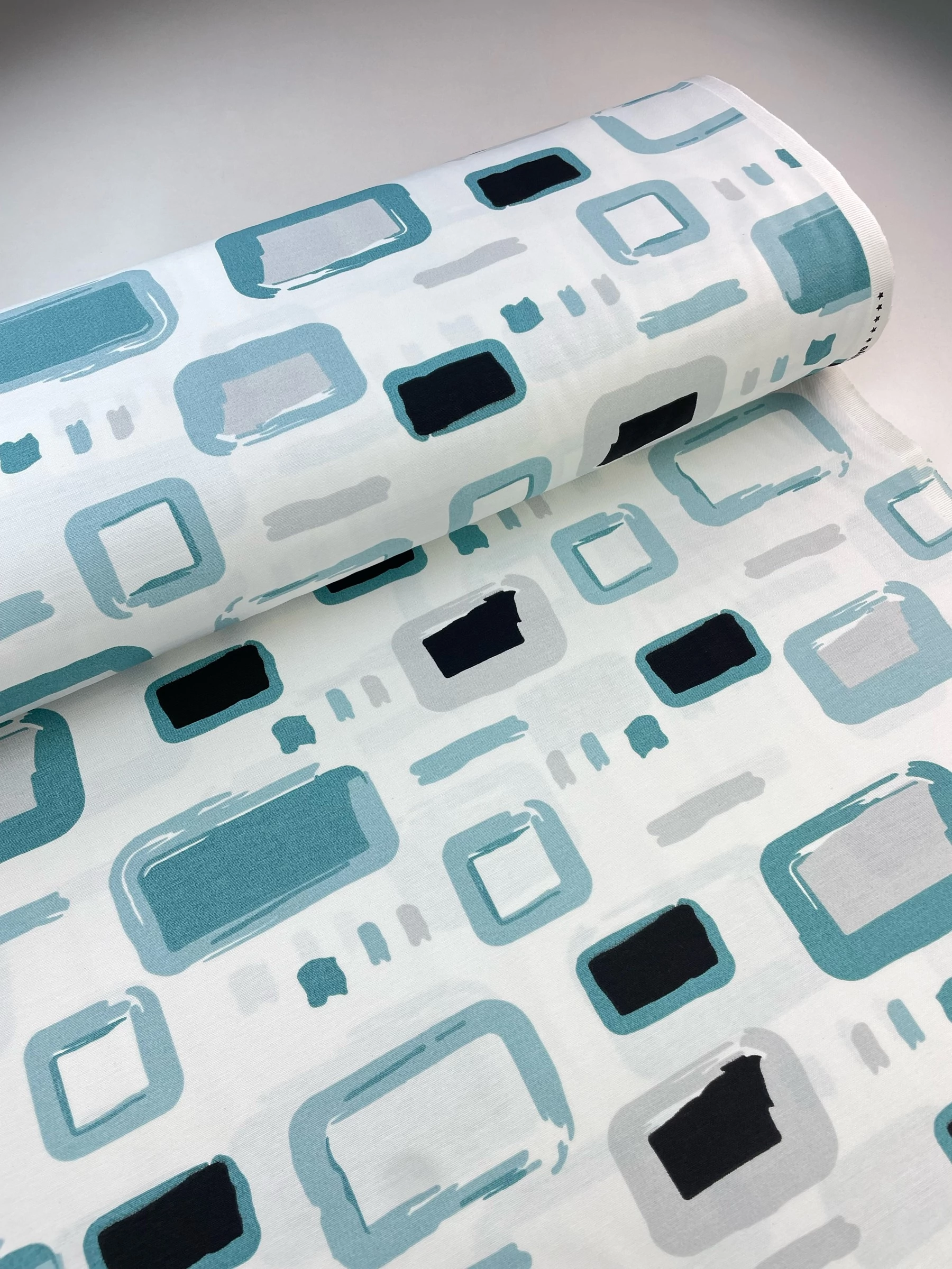 Kék Retro Vízlepergetős Duck anyag