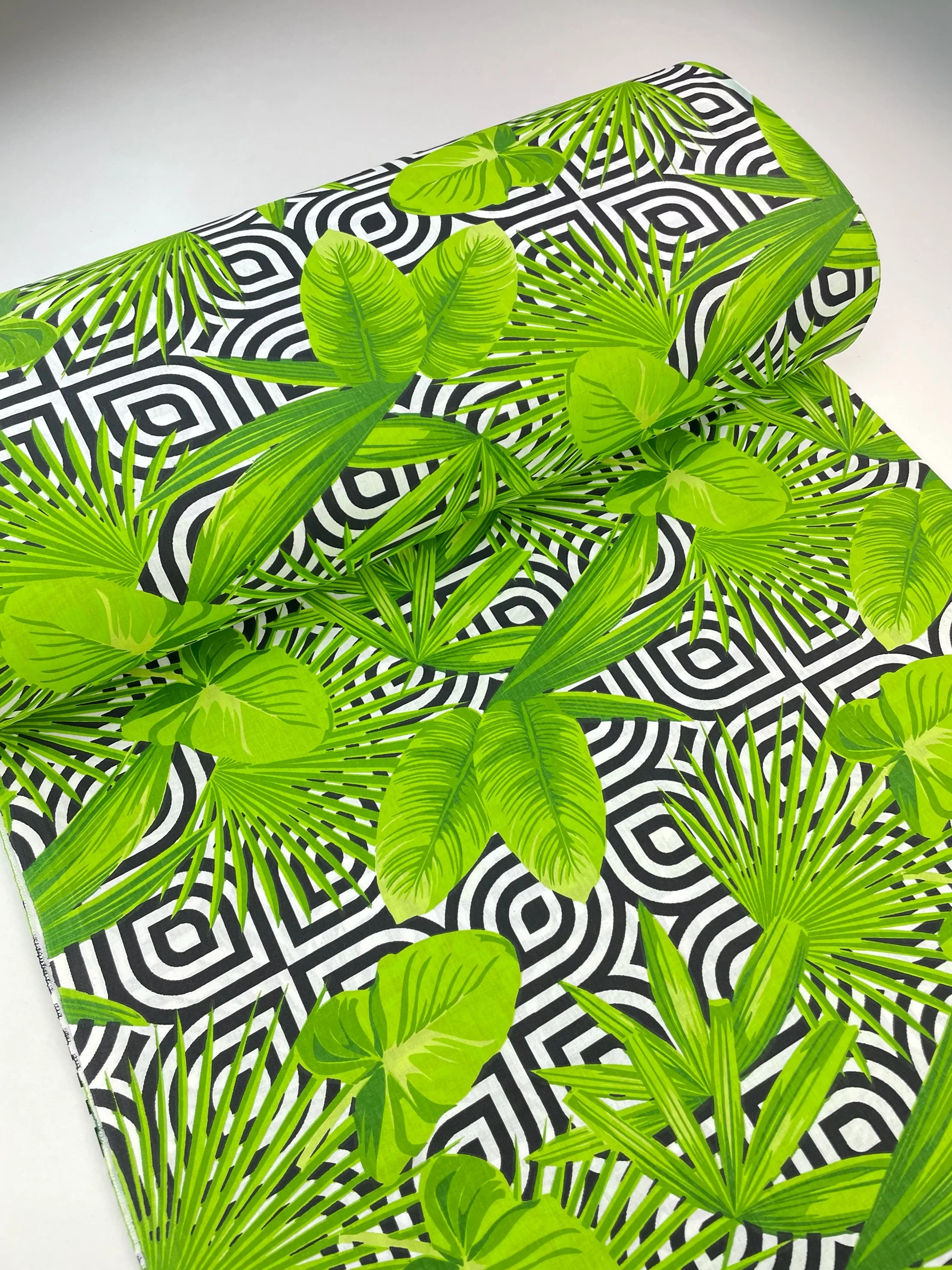 Trópusi Pálma pamutvászon